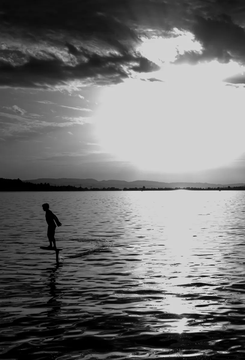 Hydrofoil Sunset