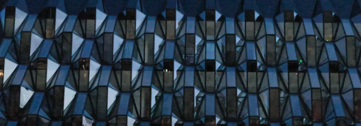 Blue Glass Hive